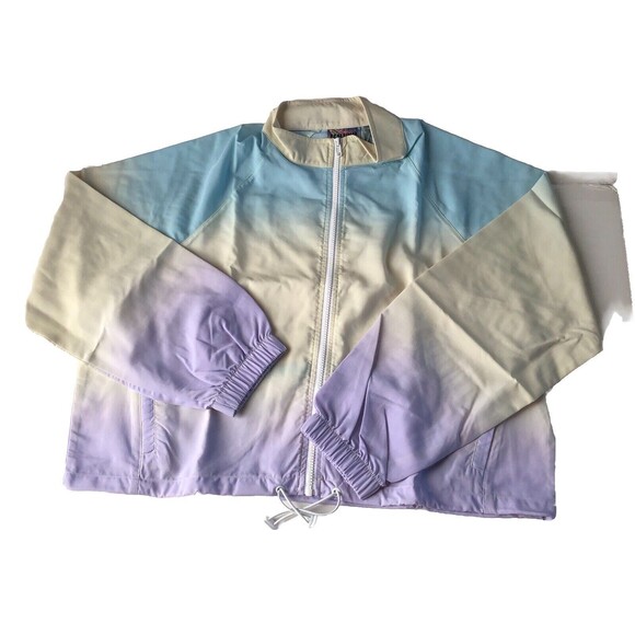 Reclaimed Vintage Tie Dye Lightweight Cropped Jacket Size 10. New - Picture 1 of 14